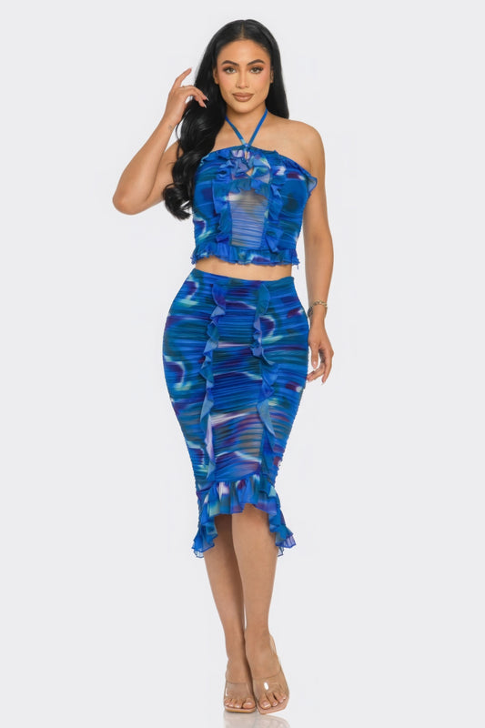 “Cool Like Wata” Skirt Set