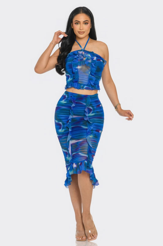 “Cool Like Wata” Skirt Set
