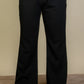 “Elastiband” Black Sweatpants