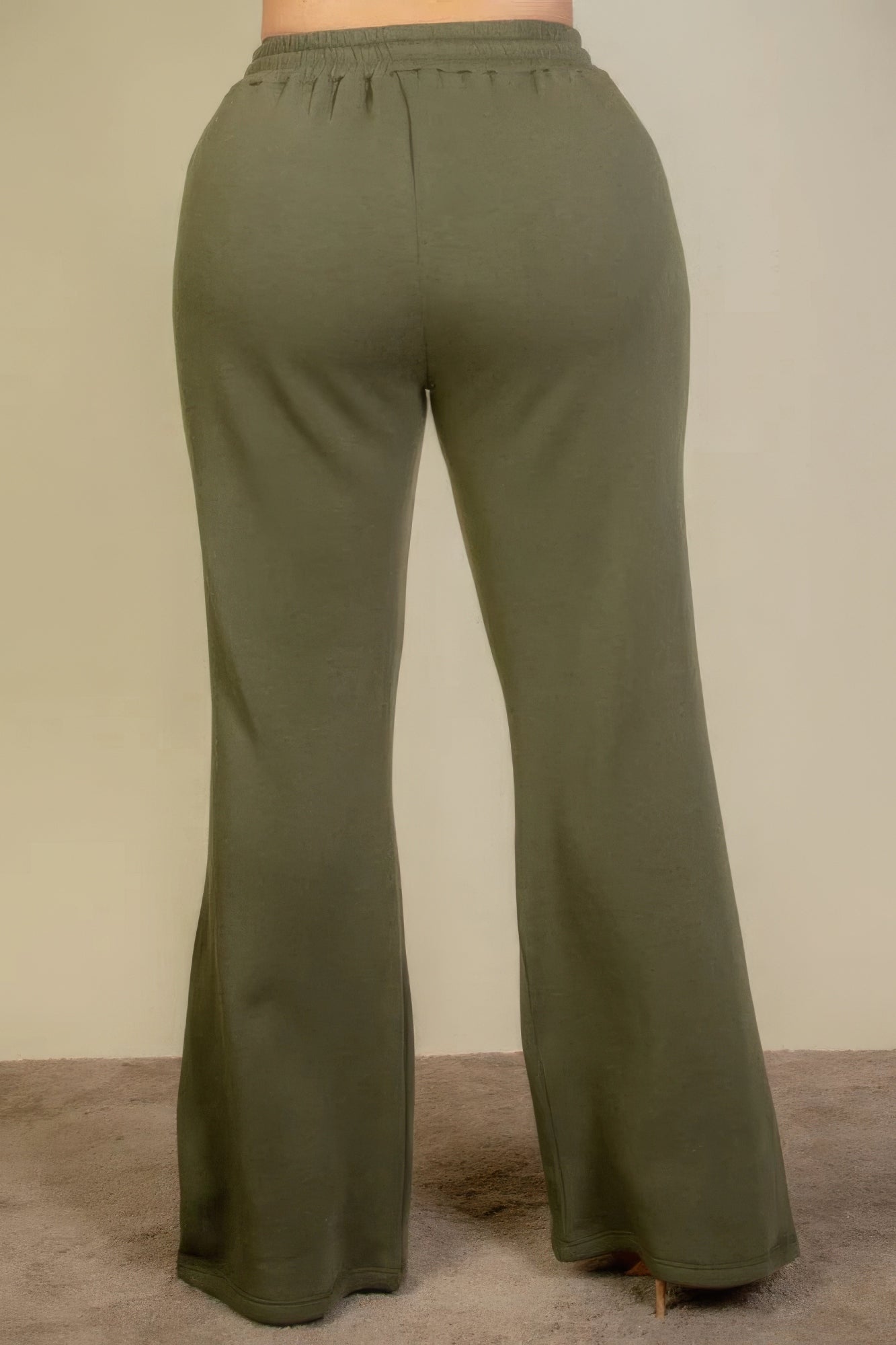 “Elastiband” Olive Sweatpants
