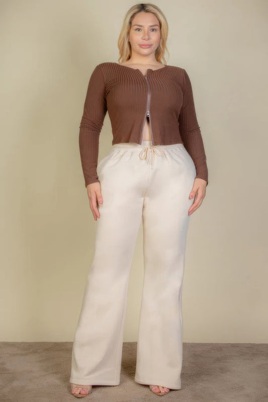 “Elastiband” Ivory Sweatpants