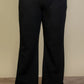 “Elastiband” Black Sweatpants