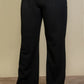 “Elastiband” Black Sweatpants