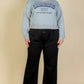 “Elastiband” Black Sweatpants
