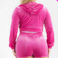 “Bubba Sparx” Hot Pink Hoodie And Shorts Set