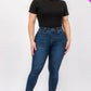 “Miss Viv” Black Short Sleeve Bodysuit