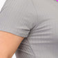 “Miss Viv” Grey Short Sleeve Bodysuit
