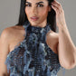 “Exquisite” Ruffled Dress