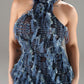 “Exquisite” Ruffled Dress