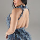 “Exquisite” Ruffled Dress