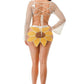 “Sexy Goddess” White Skirt Set