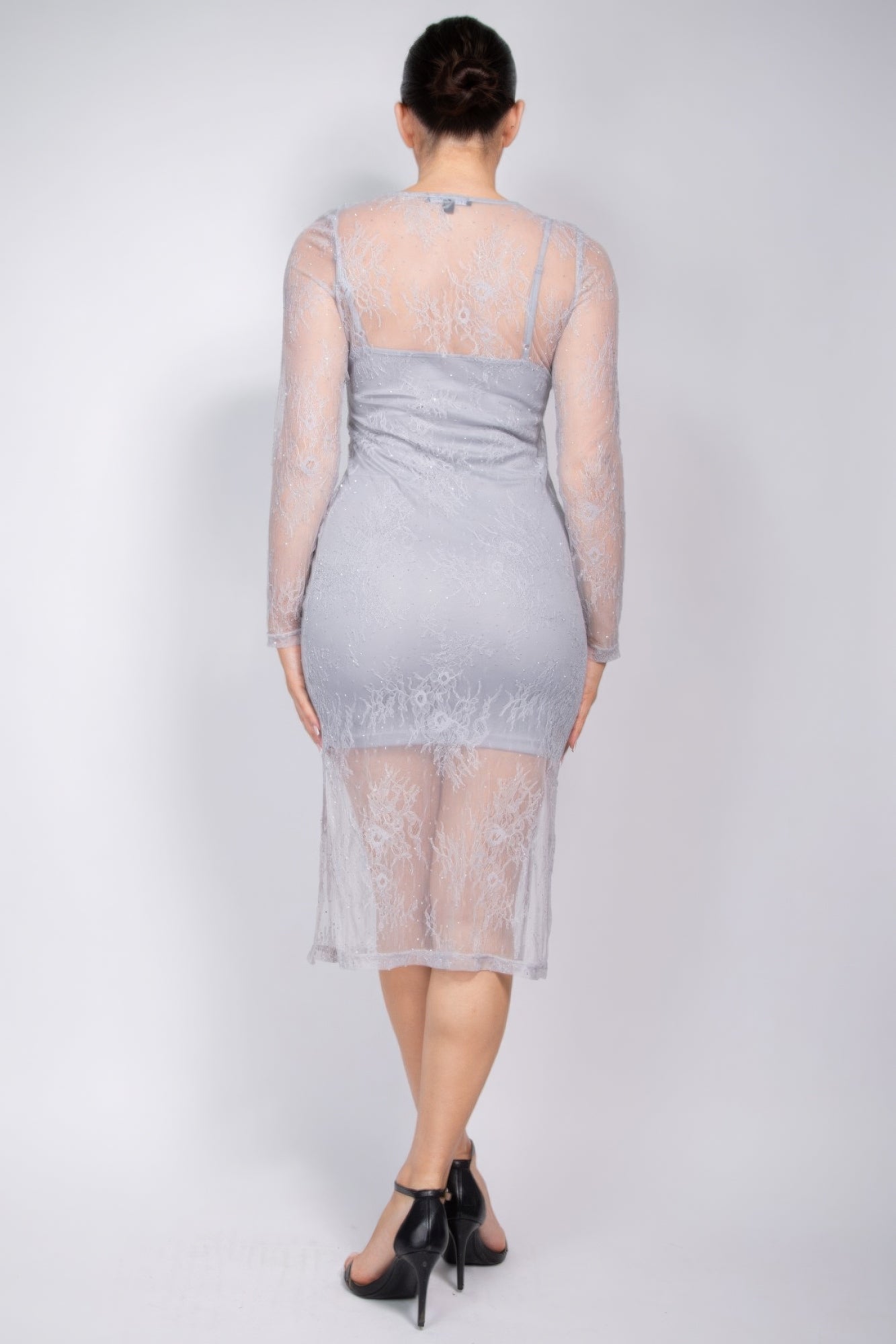 “Killing Me Softly” Midi Dress