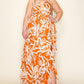 “Show Me Around” Cognac Maxi Dress