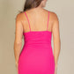 “The Little Dress” Fuchsia Mini Dress