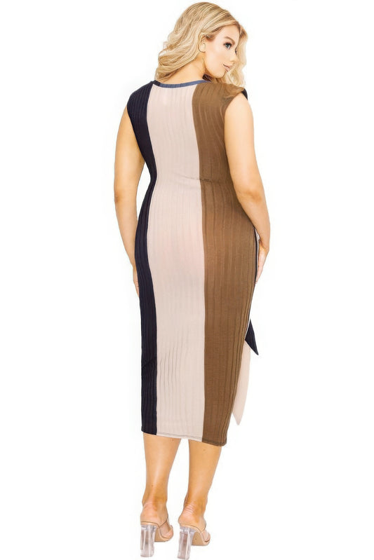 “Curvaceous” Tie Dress