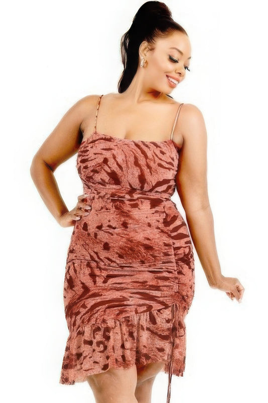 “Maraji” Ruffle Dress