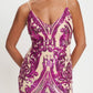 Art Deco Sequins Maxi Dress