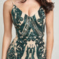 Art Deco Sequins Maxi Dress