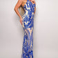 Art Deco Sequins Maxi Dress