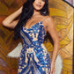Art Deco Sequins Maxi Dress