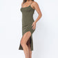 Side Slit Cami Dress