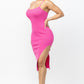 Side Slit Cami Dress