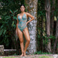 Humantay Vintage Turquoise Stretch Bodysuit