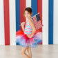 Red, White & Cute Tank Tutu Leotard