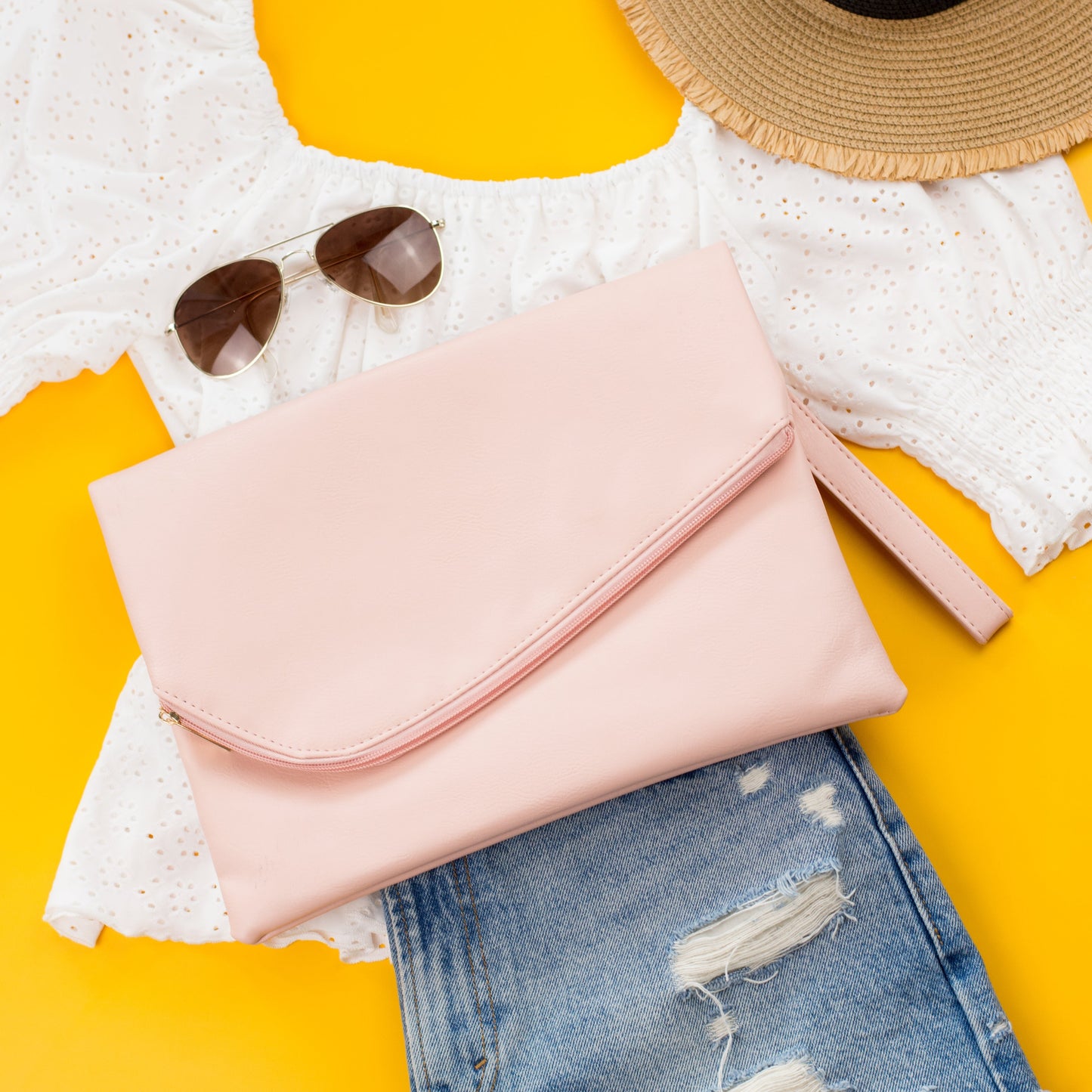 Foldover Envelope Clutch