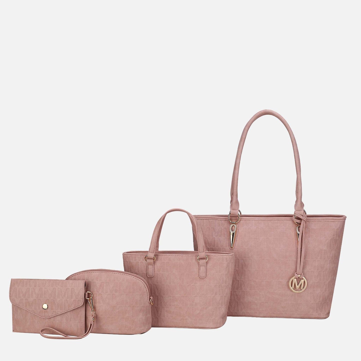 MKF Collection by Mia K. - Edelyn Signature Tote Bag and Set
