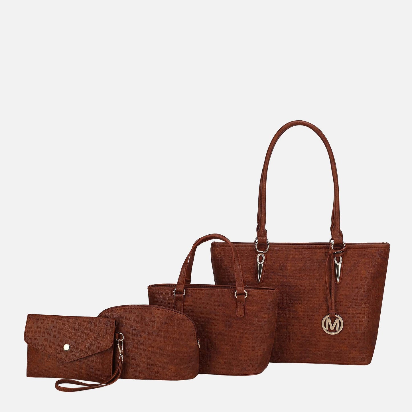 MKF Collection by Mia K. - Edelyn Signature Tote Bag and Set