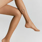 Fantasy Tights Conte Sheen - Flock and Rhinestone Applique