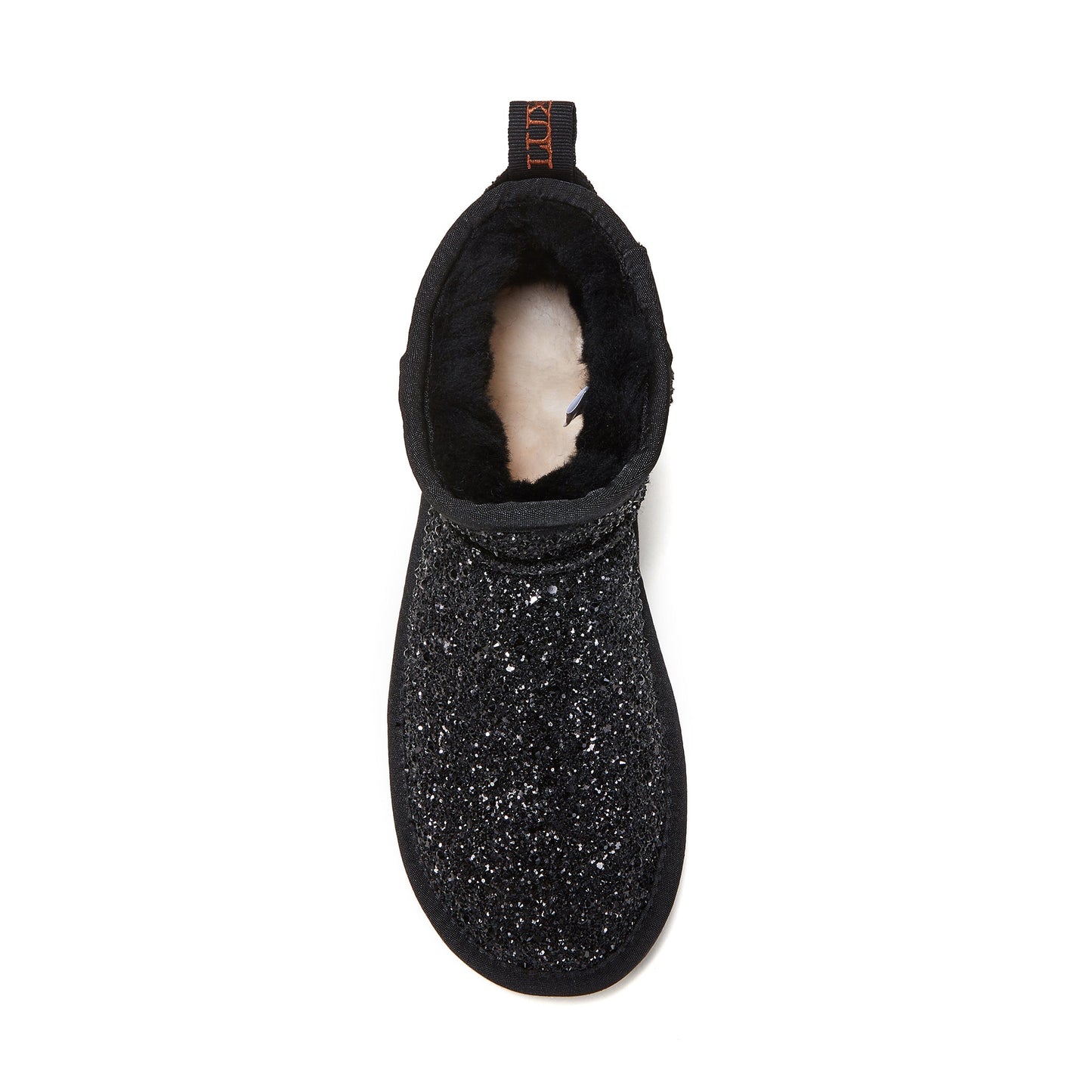 COSY ULTRA SHORT GLITTER BLACK
