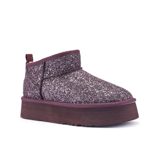 COSY ULTRA PLATFOAM GLITTER PLUM