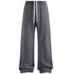 CHARCOAL OVER-DYE SWEATPANTS