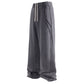 CHARCOAL PANEL SWEATPANTS