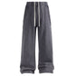 CHARCOAL PANEL SWEATPANTS