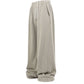 BEIGE PANEL SWEATPANTS