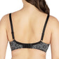 Casey Wired Padded Plunge Seamless T-shirt Bra - Mosaic Black