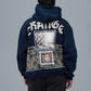 "Change" Panelled Hoodie