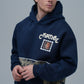 "Change" Panelled Hoodie