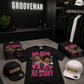 “No Risk No Story” – Grooveman Streetwear Tee (Oversized Fit)