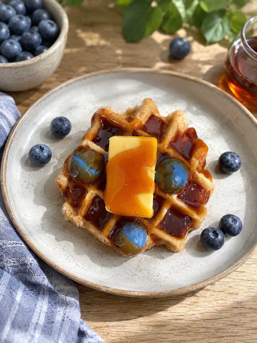 Blueberry Waffle with Syrup Wax Melt