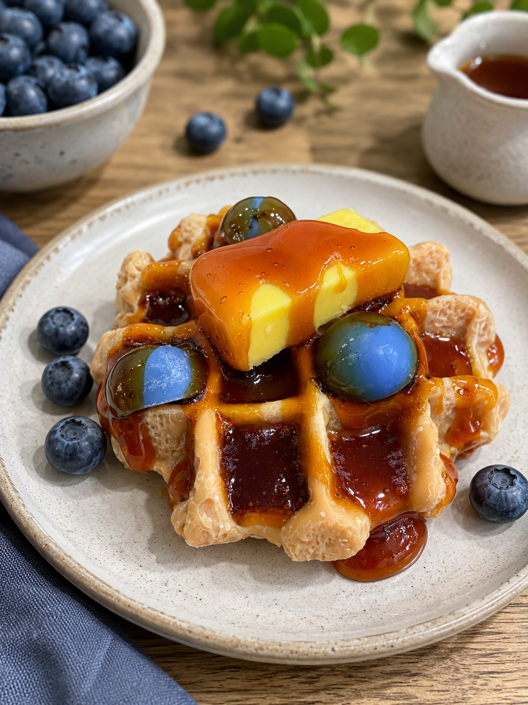Blueberry Waffle with Syrup Wax Melt