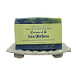 Handmade Goat Milk Soap | Hydrating With Antioxidants | Tropical Coconut & Lime Verbena Scent