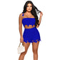 Strap lace pants set