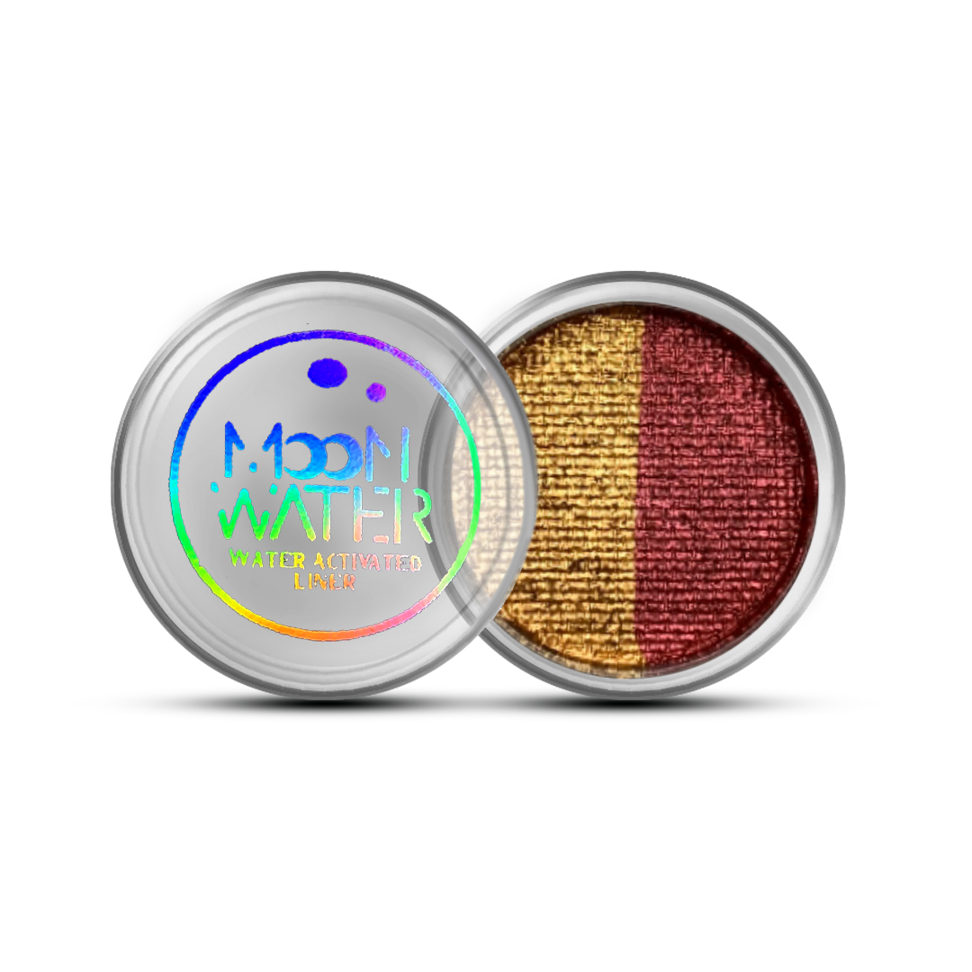 Split Color Moon Water Liner