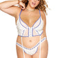 Cotton Eyelet Bra and Panty Set