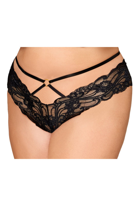 Strappy Chain Open Panty