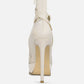 Doesburg Satin Stiletto Ankle Boot
